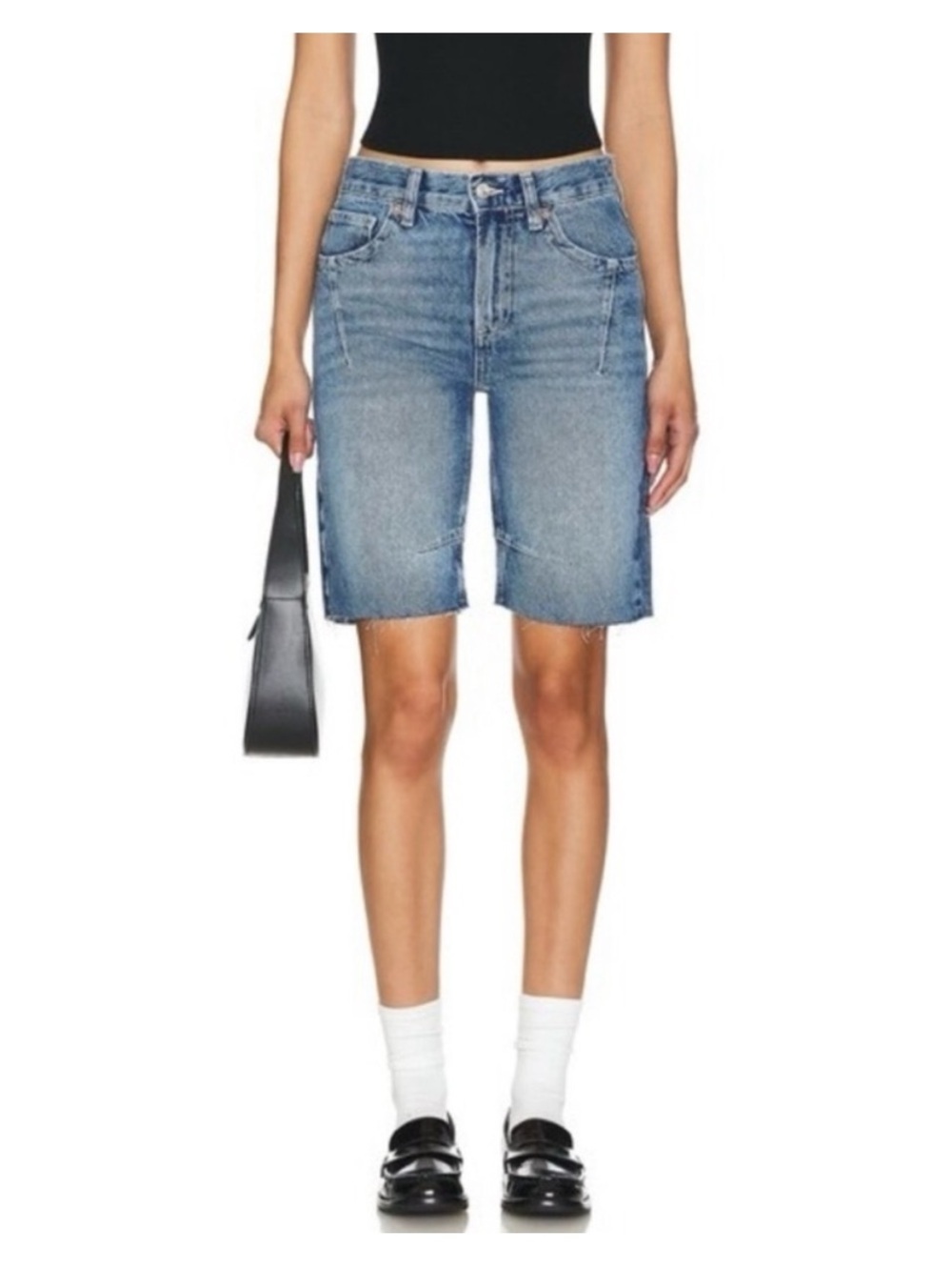 NWT Free People Ghost Town Long Shorts - Picture 1 of 7